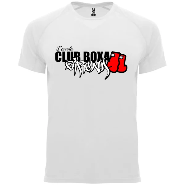 Camiseta blanca Escola de boxa
